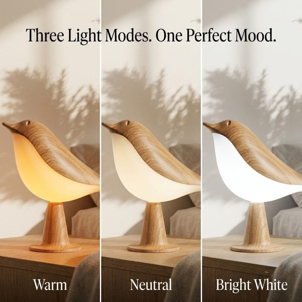 SOLVANIA™ Touch Bird Night Light