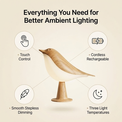 SOLVANIA™ Touch Bird Night Light