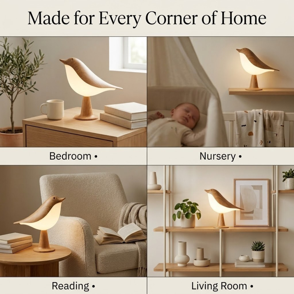 SOLVANIA™ Touch Bird Night Light